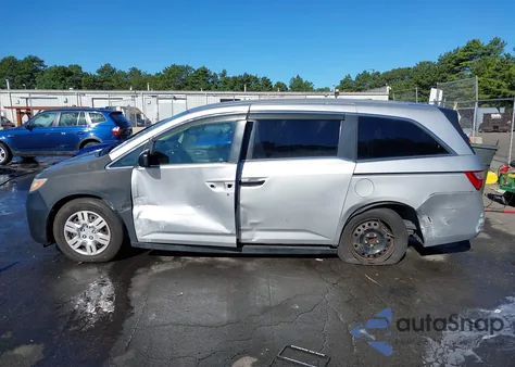 2012 Honda Odyssey Lx from USA, damaged, VIN 5FNRL5H27CB117551